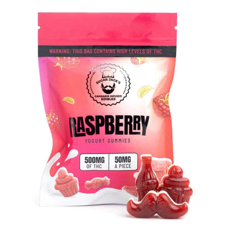 500mg THC Yogurt Gummies (Sugar Jack’s) - Image 2
