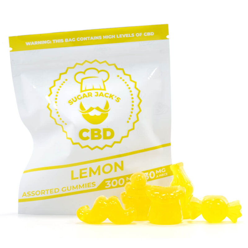 Free CBD Lemon Sugar Jacks Gummies