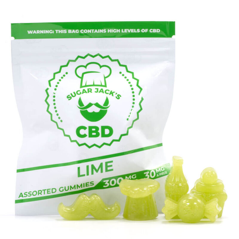 Free CBD Lime Sugar Jacks Gummies