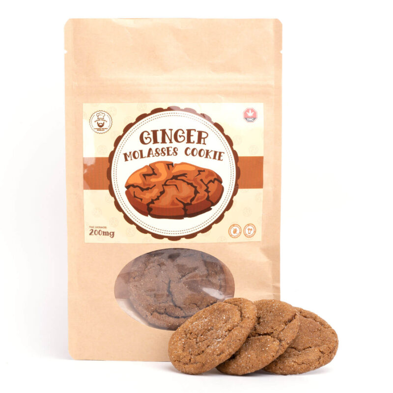 200mg THC Ginger Molasses Cookie (Sugar Jack’s)