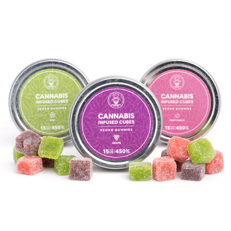 450mg THC Vegan Sugar Cubes (Sugar Jack’s)