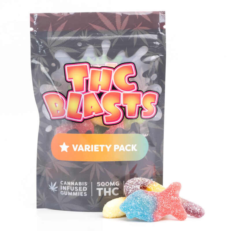 Free Blast Edibles – 500mg THC Gummies