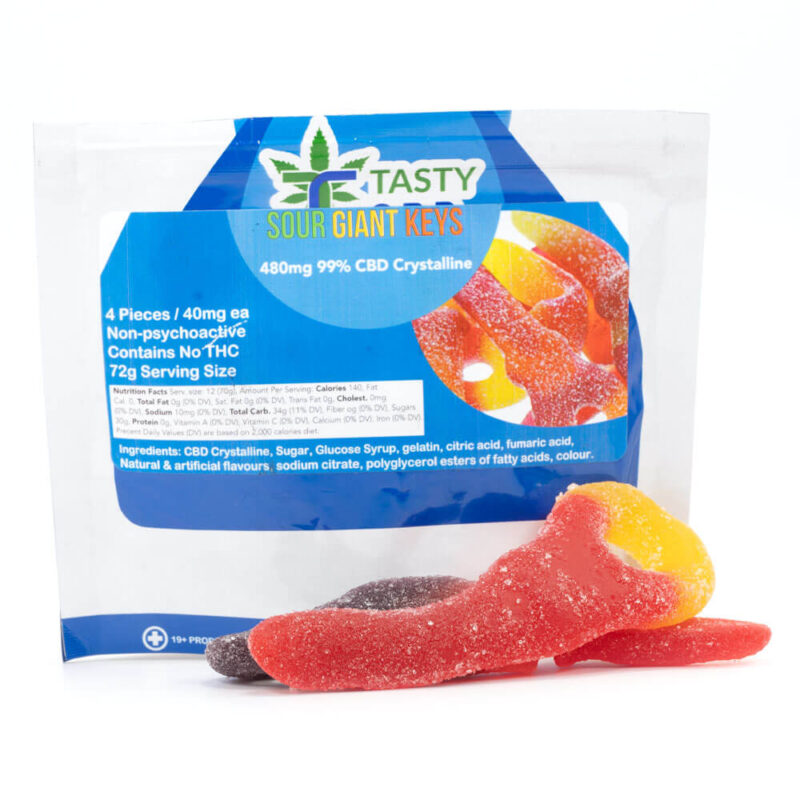 CBD Giant Sour Keys (Tasty CBD)