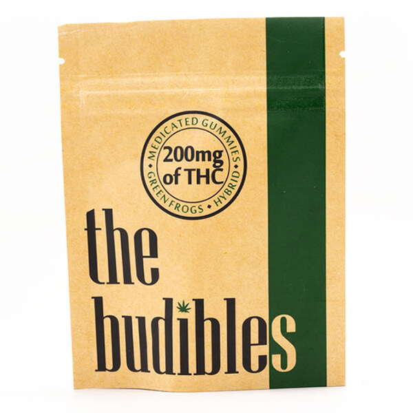 200mg THC Green Frogs (The Budibles)