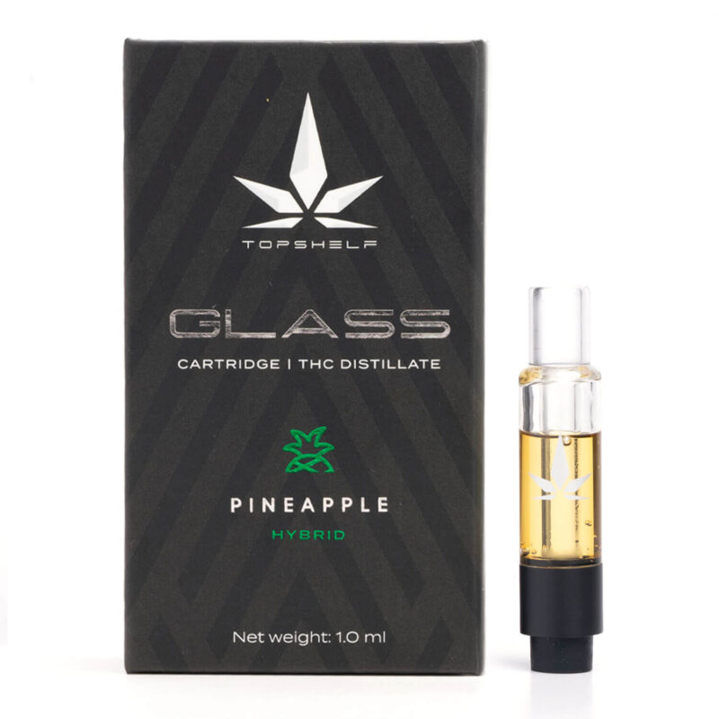 Pineapple THC Glass Cartridge (Top Shelf)