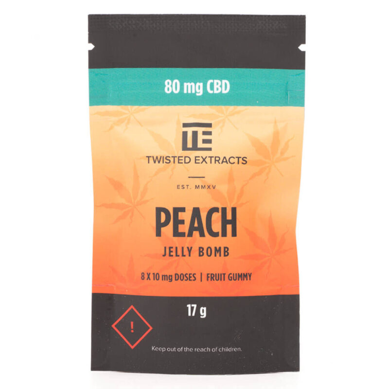 80mg CBD Jelly Bombs (Twisted Extracts)