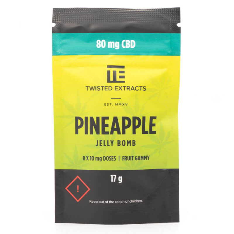 80mg CBD Jelly Bombs (Twisted Extracts) - Image 2