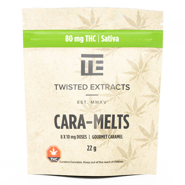 Sativa 80mg Cara-Melts (Twisted Extracts)