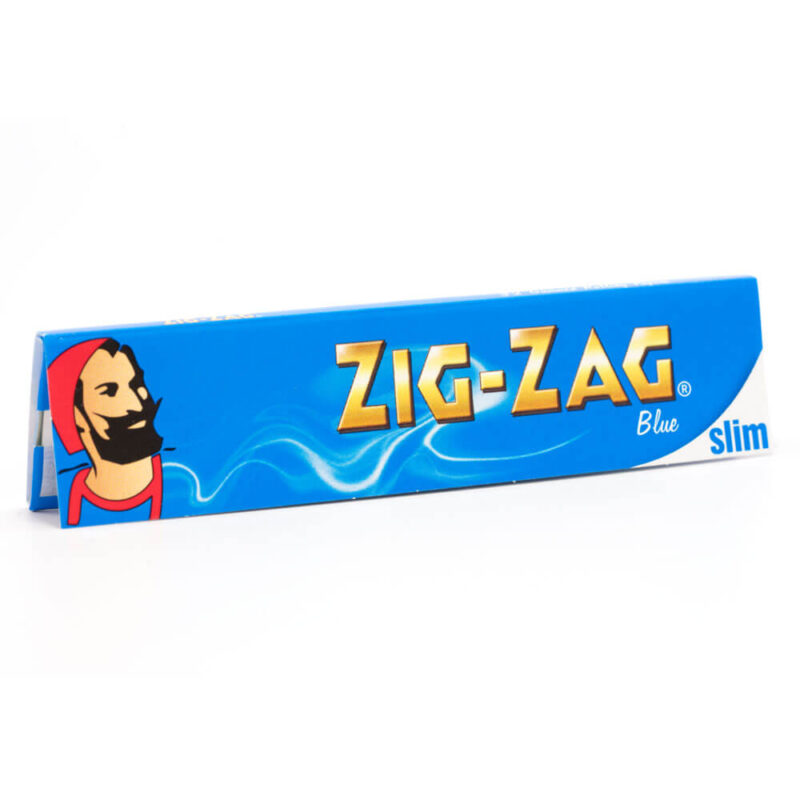 Zig Zag Rolling Papers – Blue Slim King Size