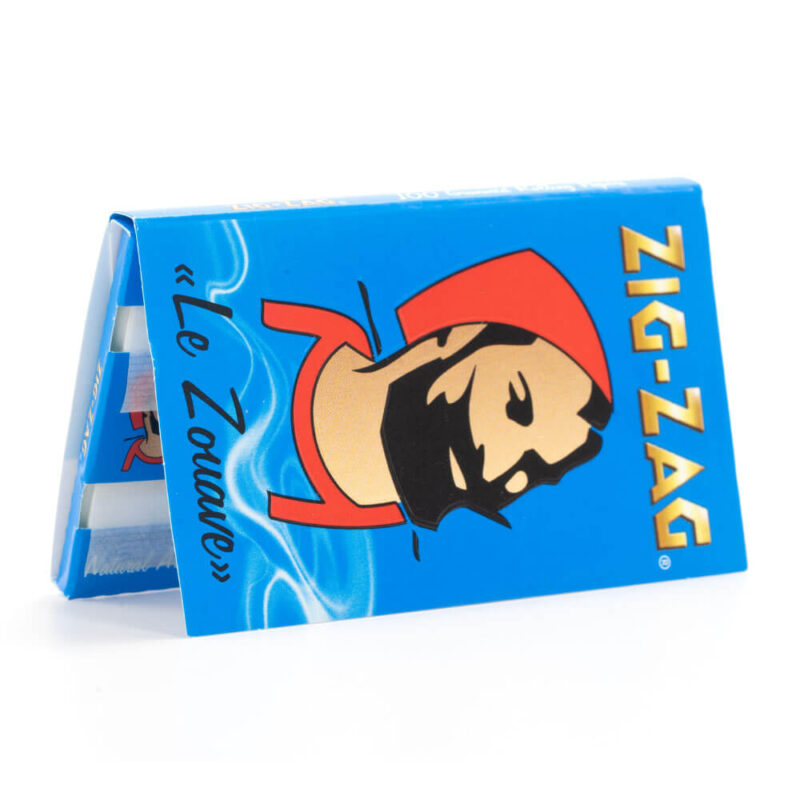 Zig Zag Rolling Papers – Blue 100pk Single Wide