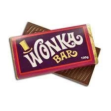 Willy Wonka 100g Chocolate Bar