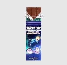 Trippy Flip 500mg THC 3500mg Shroom Bar