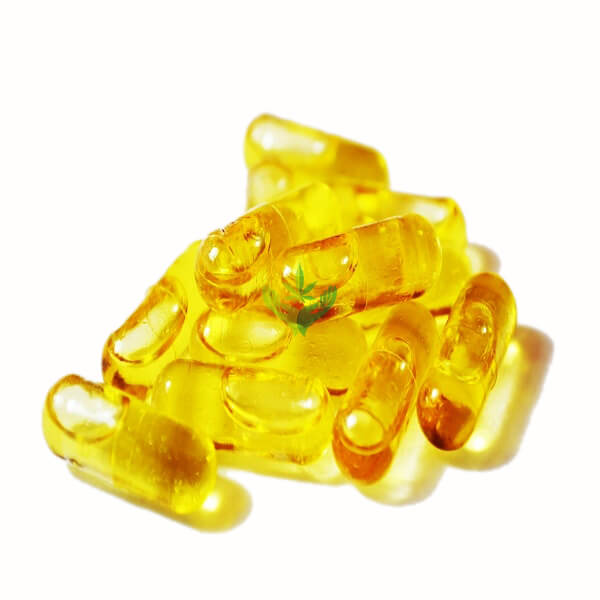 25mg THC Capsules – THC Extract in MCT Oil (20 Pack)