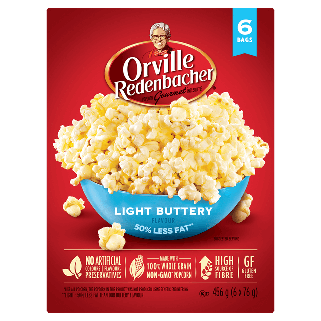 Light Buttery Popcorn