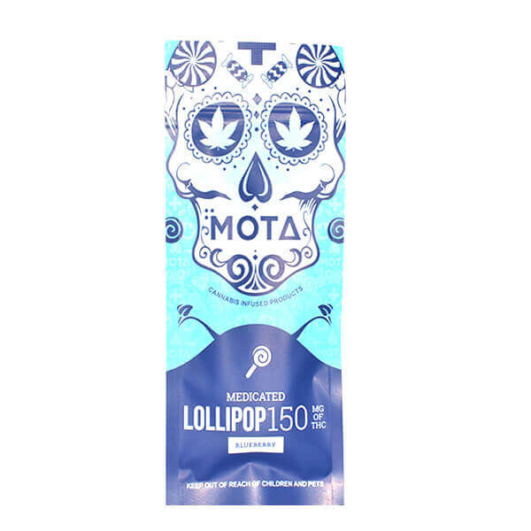 Blueberry Lollipop 150mg THC (Mota)